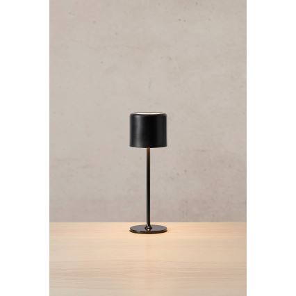 Markslöjd 108657 - LED Prigušiva punjiva stona lampa FILO LED/2W/5V IP44 30 cm crno
