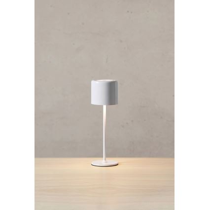 Markslöjd 108658 - LED Prigušiva punjiva lampa FILO LED/2W/5V IP44 30 cm bela