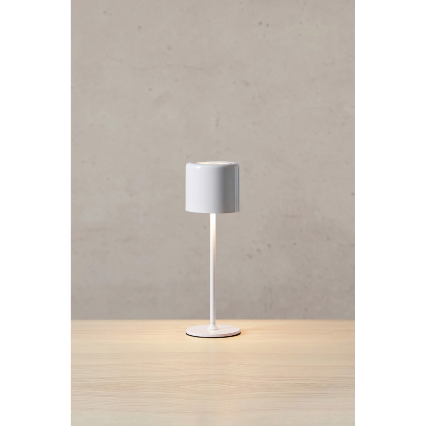 Markslöjd 108658 - LED Prigušiva punjiva lampa FILO LED/2W/5V IP44 30 cm bela
