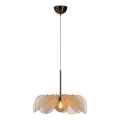 Markslöjd 108659 - Luster na sajli STYRKA 1xE27/40W/230V pr. 63 cm bež