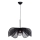 Markslöjd 108662 - Luster na sajli STYRKA 1xE27/40W/230V pr. 75 cm crno