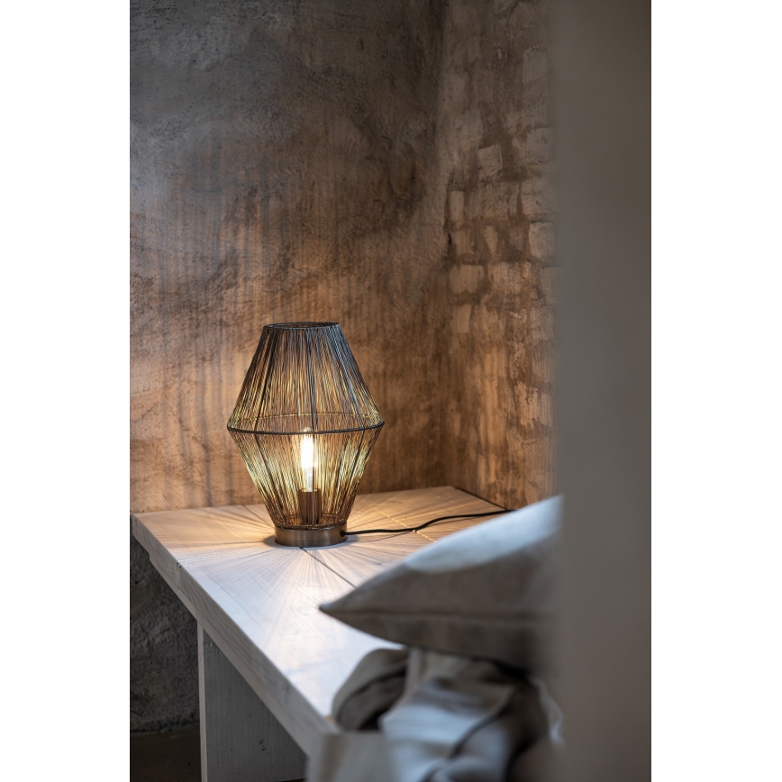 Markslöjd 108665 - Stona lampa CASA 1xE27/40W/230V mesing