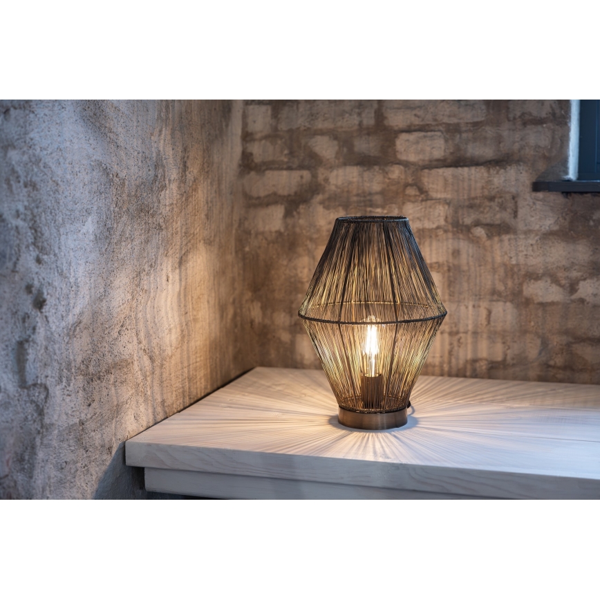 Markslöjd 108665 - Stona lampa CASA 1xE27/40W/230V mesing