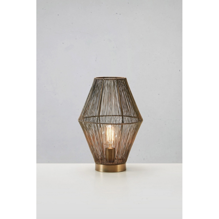 Markslöjd 108665 - Stona lampa CASA 1xE27/40W/230V mesing