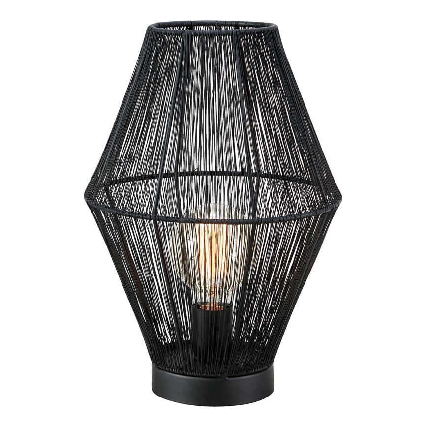 Markslöjd 108666 - Stona lampa CASA 1xE27/40W/230V crno