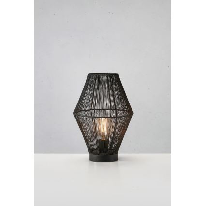 Markslöjd 108666 - Stona lampa CASA 1xE27/40W/230V crno