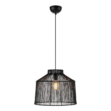 Markslöjd 108668 - Luster na sajli CAPANNA 1xE27/40W/230V crno