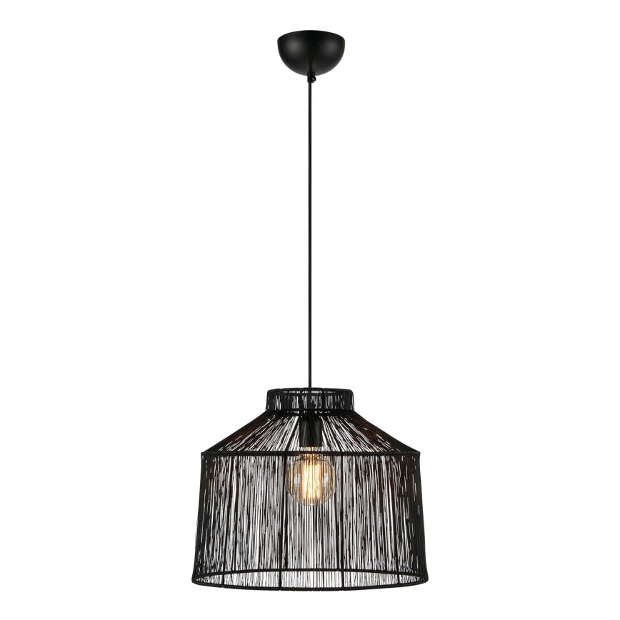 Markslöjd 108668 - Luster na sajli CAPANNA 1xE27/40W/230V crno