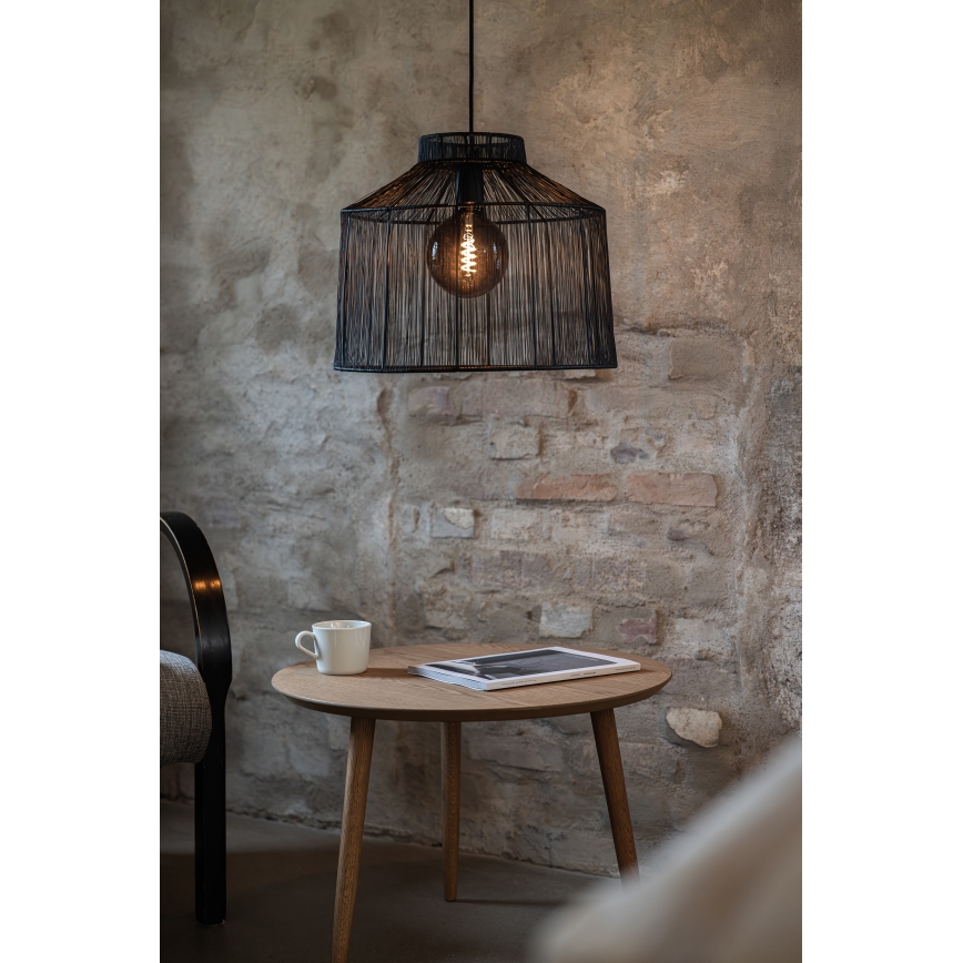 Markslöjd 108668 - Luster na sajli CAPANNA 1xE27/40W/230V crno