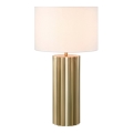 Markslöjd 108669 - Stona lampa HASHIRA 1xE27/40W/230V bela/mesing