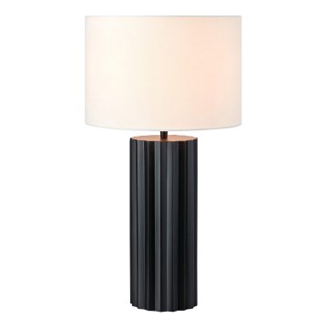 Markslöjd 108670 - Stona lampa HASHIRA 1xE27/40W/230V bela/crno
