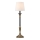 Markslöjd 108679 - Stona lampa GENT 1xE27/40W/230V mesing/crno/bela