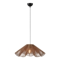 Markslöjd 108681 - Luster na sajli NAMI 1xE27/40W/230V braon