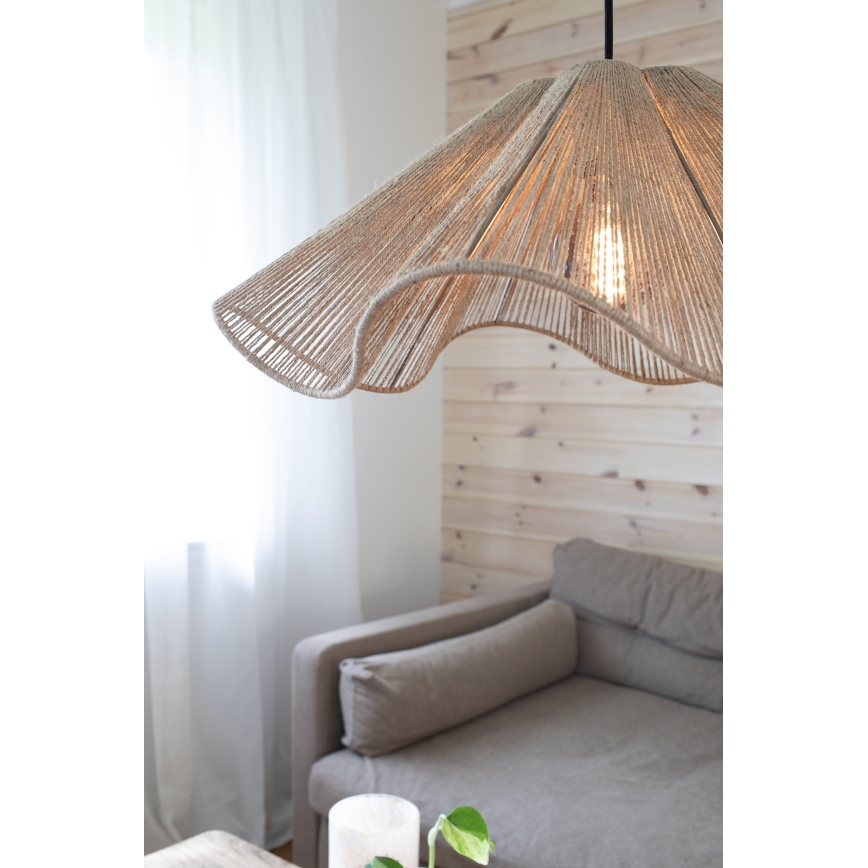Markslöjd 108681 - Luster na sajli NAMI 1xE27/40W/230V braon