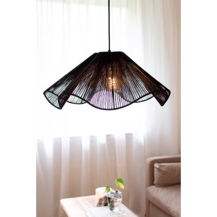 Markslöjd 108682 - Luster na sajli NAMI 1xE27/40W/230V crno