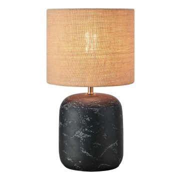 Markslöjd 108684 - Stona lampa MONTAGNA 1xE14/40W/230V 45 cm bež/crno