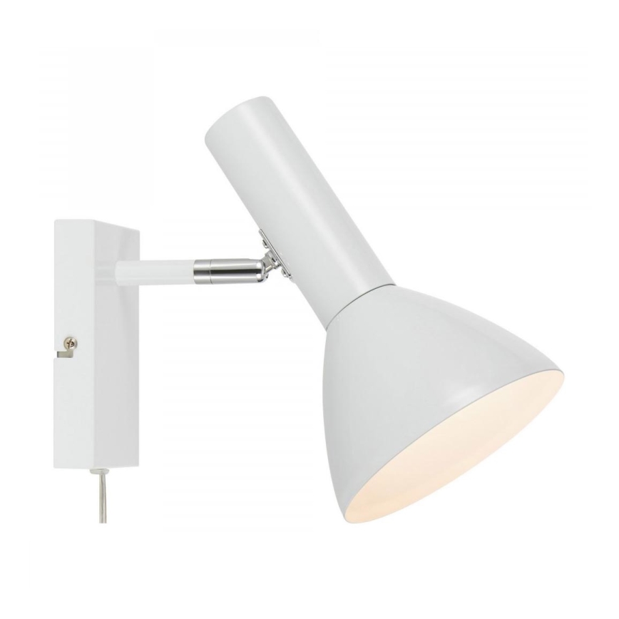 Markslöjd 108689 - Zidna lampa METRO 1xE27/40W/230V bela