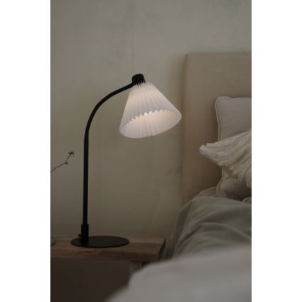 Markslöjd 108697 - Stona lampa MIRA 1xE14/40W/230V crno/bela