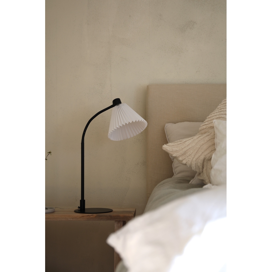 Markslöjd 108697 - Stona lampa MIRA 1xE14/40W/230V crno/bela