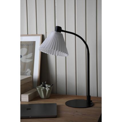 Markslöjd 108697 - Stona lampa MIRA 1xE14/40W/230V crno/bela