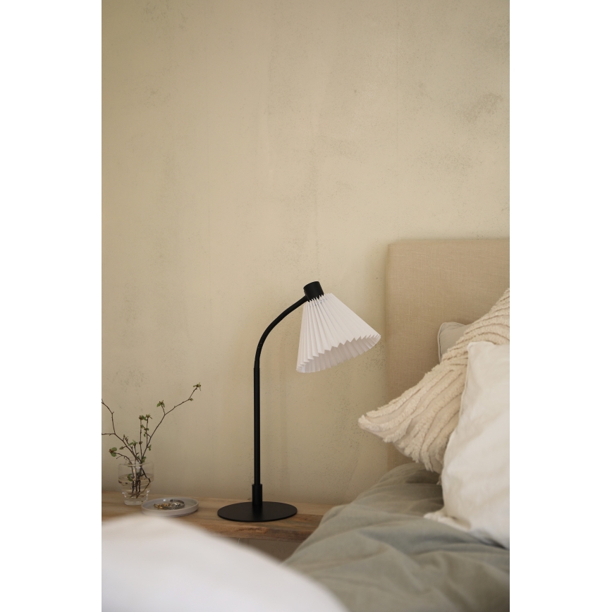 Markslöjd 108697 - Stona lampa MIRA 1xE14/40W/230V crno/bela