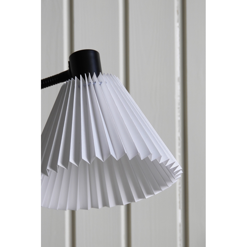 Markslöjd 108697 - Stona lampa MIRA 1xE14/40W/230V crno/bela