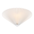 Markslöjd 108701 - Plafonjera PLISADO 3xE14/40W/230V pr. 42 cm bela