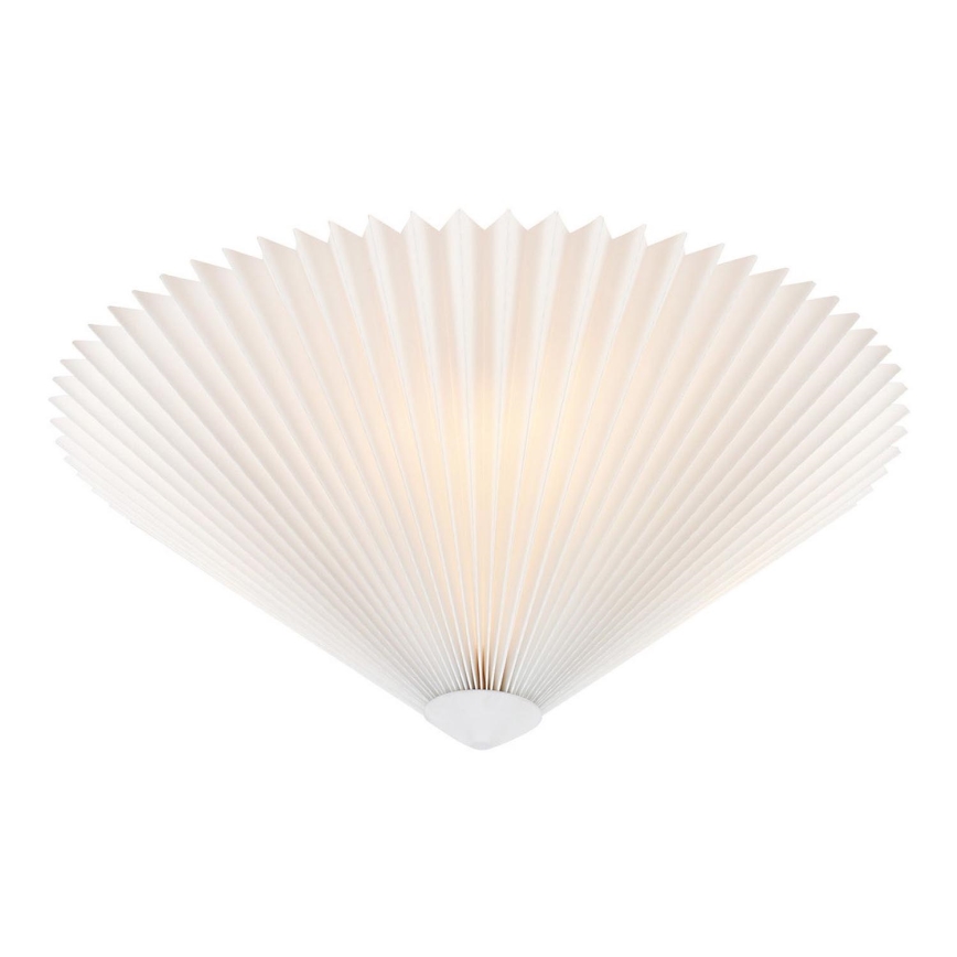 Markslöjd 108701 - Plafonjera PLISADO 3xE14/40W/230V pr. 42 cm bela