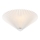 Markslöjd 108701 - Plafonjera PLISADO 3xE14/40W/230V pr. 42 cm bela