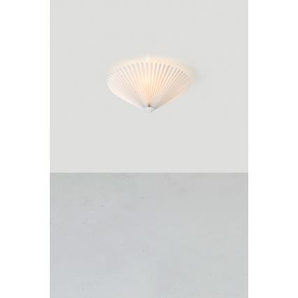Markslöjd 108701 - Plafonjera PLISADO 3xE14/40W/230V pr. 42 cm bela