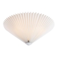 Markslöjd 108702 - Plafonjera PLISADO 3xE14/40W/230V pr. 50 cm bela