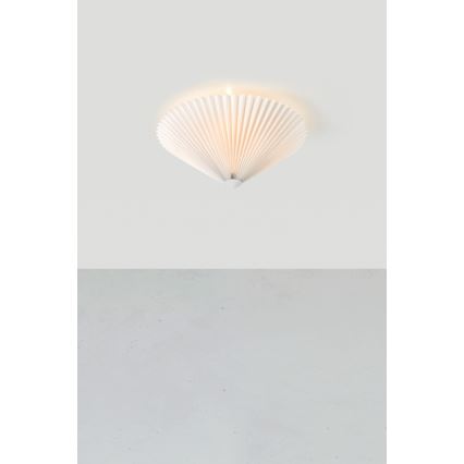 Markslöjd 108702 - Plafonjera PLISADO 3xE14/40W/230V pr. 50 cm bela