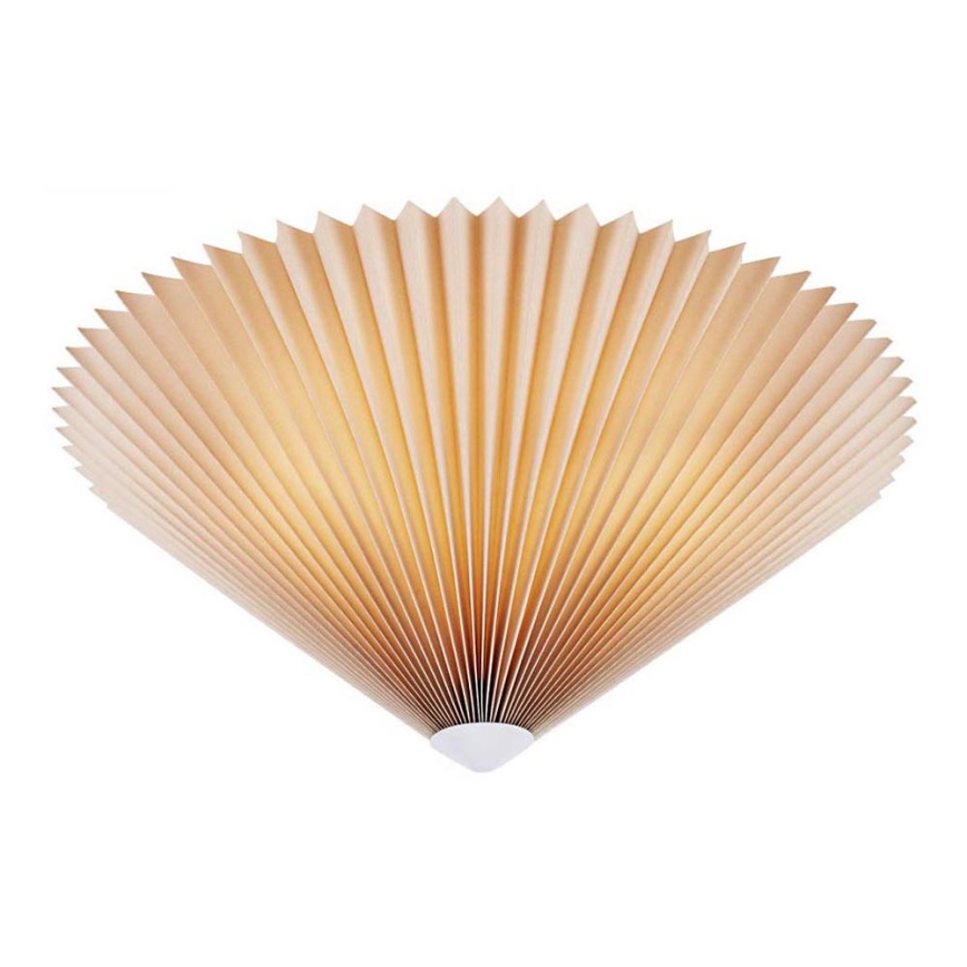 Markslöjd 108705 - Plafonjera PLISADO 3xE14/40W/230V pr. 50 cm bež