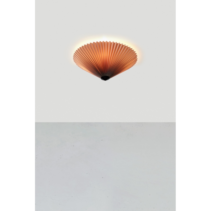 Markslöjd 108707 - Plafonjera PLISADO 3xE14/40W/230V pr. 42 cm sivo