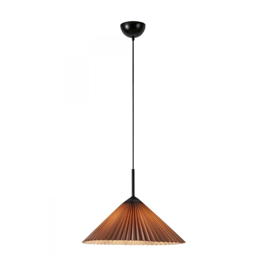 Markslöjd 108709 - Luster na sajli PLISADO 1xE27/40W/230V pr. 50 cm sivo