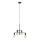 Markslöjd 108716 - Luster na sajli CIELO 4xE27/40W/230V crno