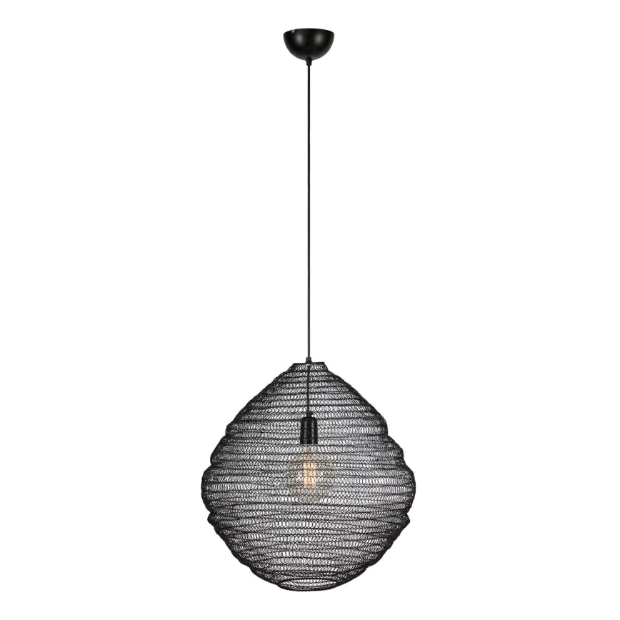 Markslöjd 108772 - Luster na sajli TAZZA 1xE27/40W/230V crno