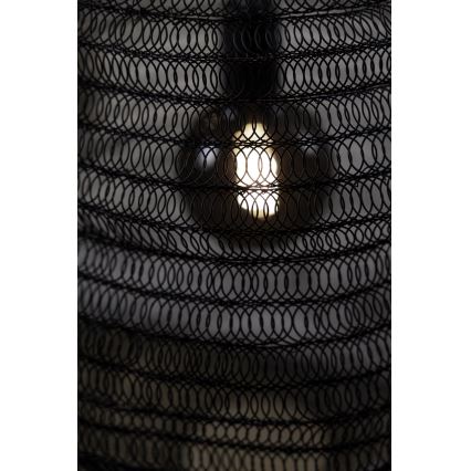 Markslöjd 108772 - Luster na sajli TAZZA 1xE27/40W/230V crno