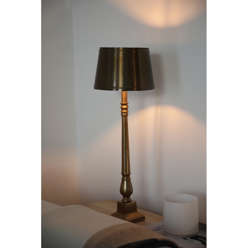 Markslöjd 108774 - Stona lampa METALLO 1xE27/40W/230V zlatna