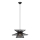 Markslöjd 108784 - Luster na sajli DUPLICI 1xE27/40W/230V crno/bambus