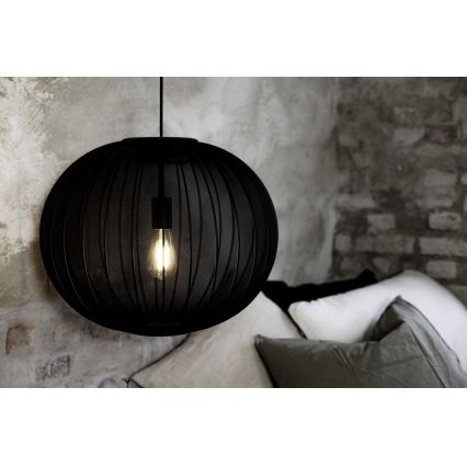Markslöjd 108791 - Luster na sajli FORENCE 1xE27/40W/230V pr. 50 cm crno