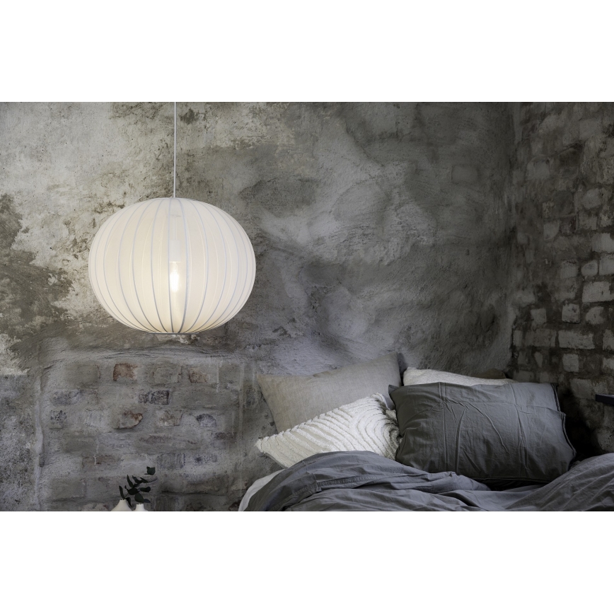Markslöjd 108792 - Luster na sajli FORENCE 1xE27/40W/230V pr. 50 cm bela