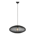 Markslöjd 108793 - Luster na sajli FORENCE 1xE27/40W/230V pr. 60 cm crno