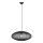 Markslöjd 108793 - Luster na sajli FORENCE 1xE27/40W/230V pr. 60 cm crno