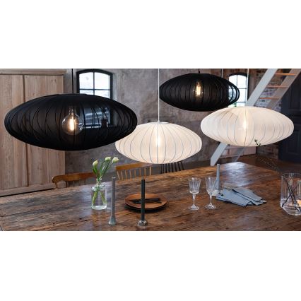 Markslöjd 108793 - Luster na sajli FORENCE 1xE27/40W/230V pr. 60 cm crno