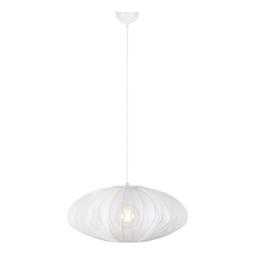 Markslöjd 108794 - Luster na sajli FORENCE 1xE27/40W/230V pr. 60 cm bela