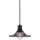 Markslöjd 108854 - Luster na sajli NOVIA 1xE27/40W/230V crno/dimno