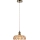 Markslöjd 108858 - Luster na sajli KURAGE 1xE27/40W/230V mesing/dimno bež