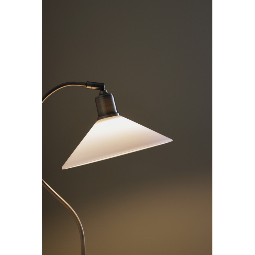 Markslöjd 108863 - Stona lampa VELA 1xE27/40W/230V mesing/bela