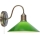 Markslöjd 108866 - Zidna lampa VELA 1xE27/40W/230V mesing/zelena